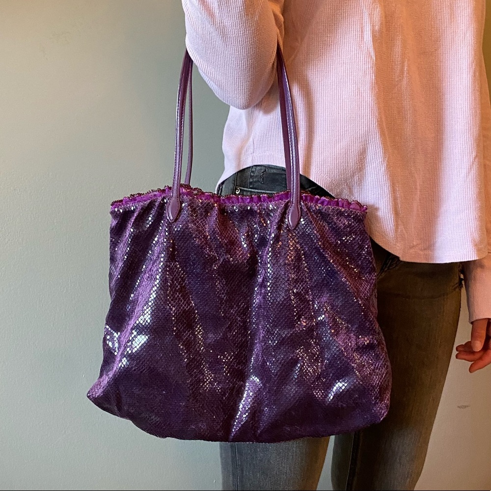 Desmo Purple Purse